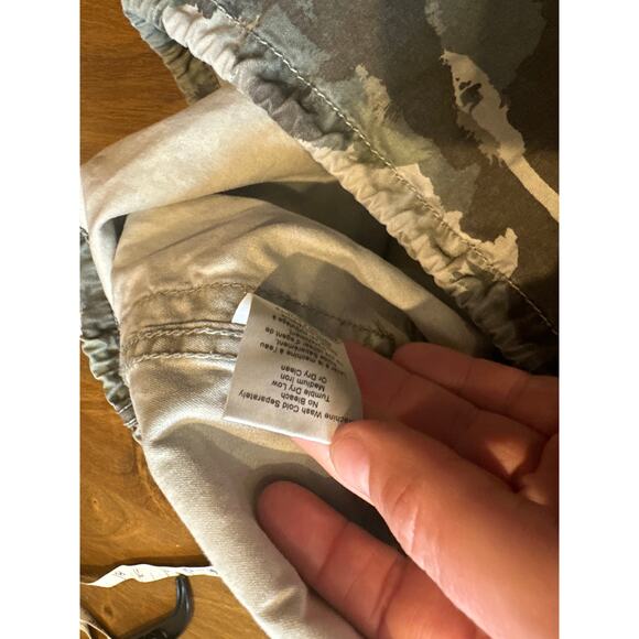 Talula jacket size XXS military style Camouflage faded coat Hooded zipup trooper - Picture 5 of 10